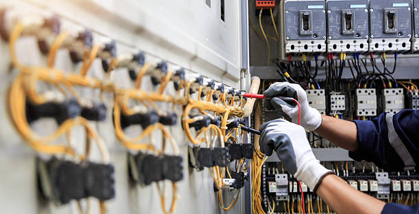Professional Electrician technician working in La Grulla, TX